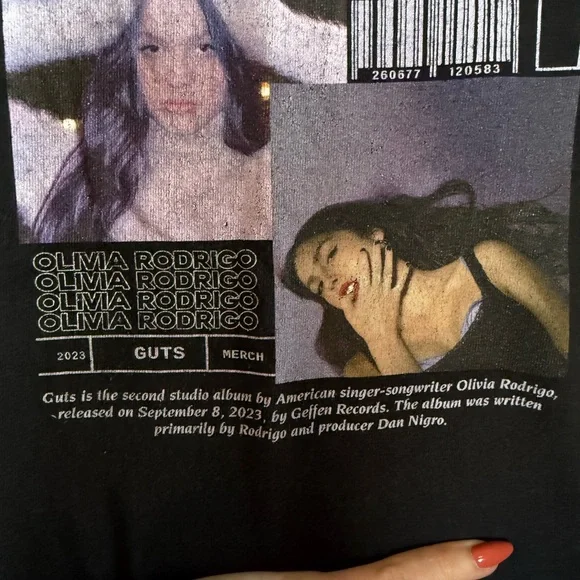 Olivia Rodrigo Graphic T-Shirts - Picture 7 of 7